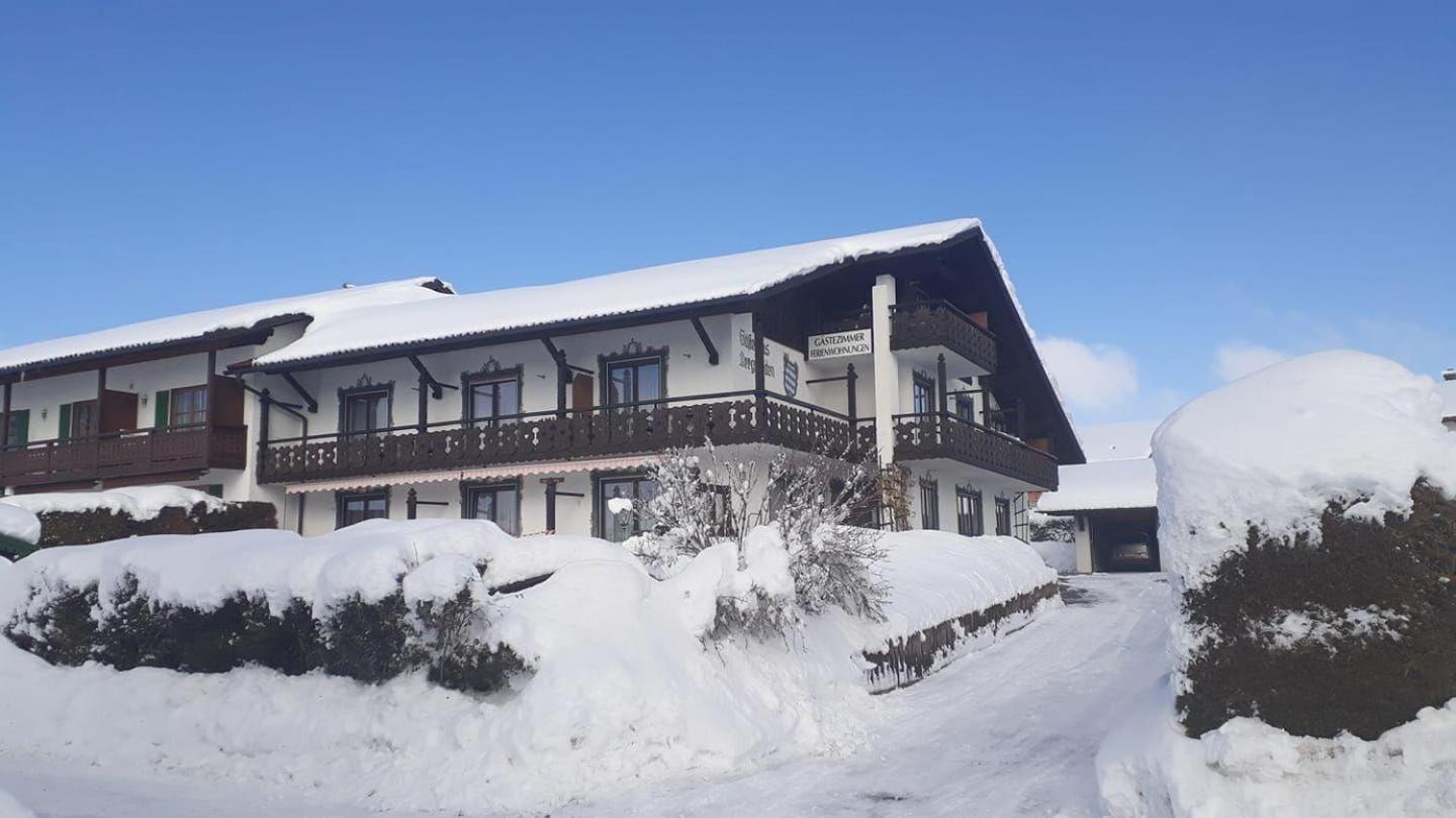 Ferienwohnung-Susanne-Im-Gaestehaus-Bergfrieden Bayersoien Esterno foto