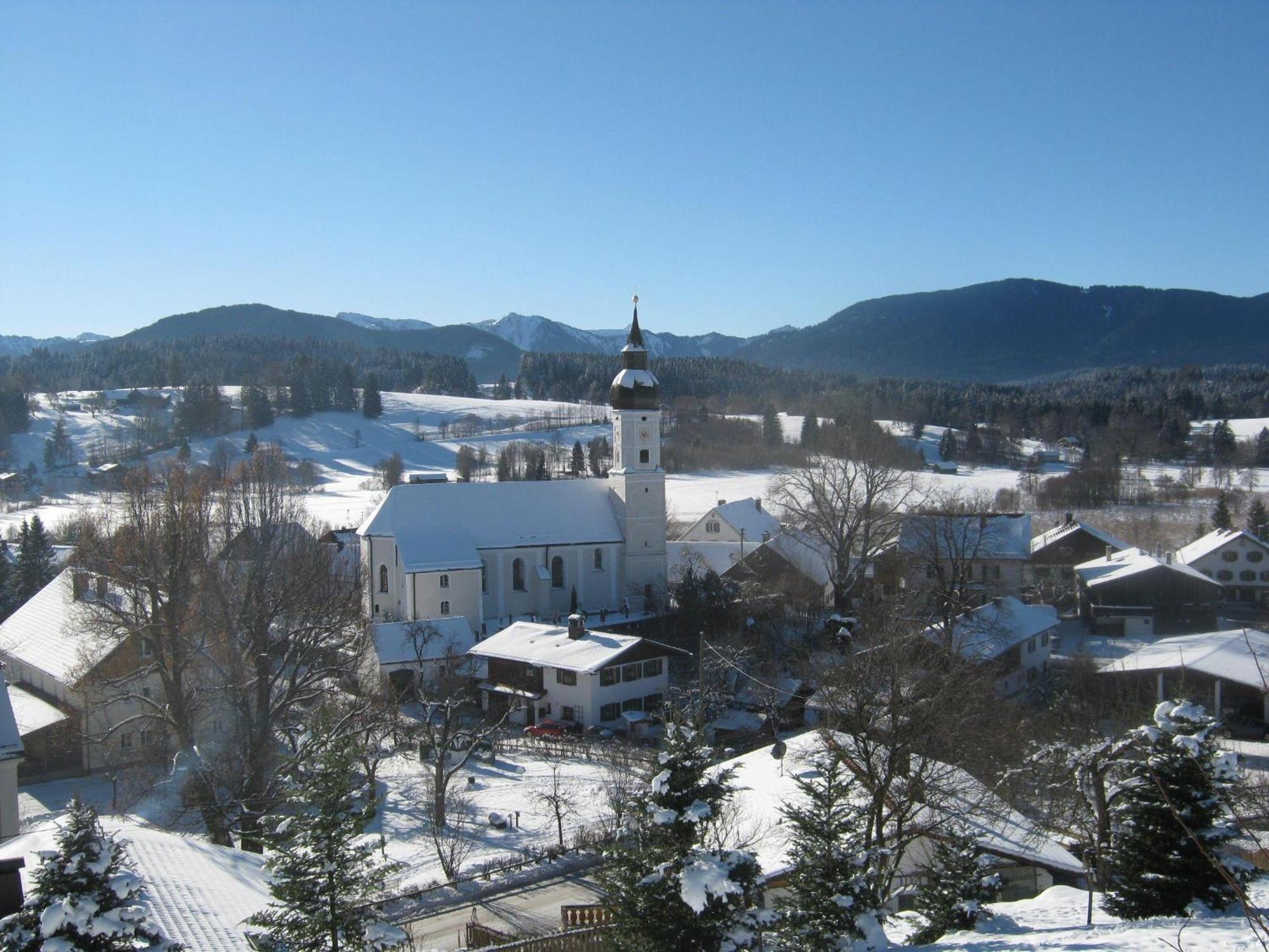 Ferienwohnung-Susanne-Im-Gaestehaus-Bergfrieden Bayersoien Esterno foto